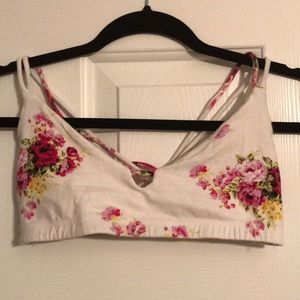 Spiritual gangster strapped ballet bra